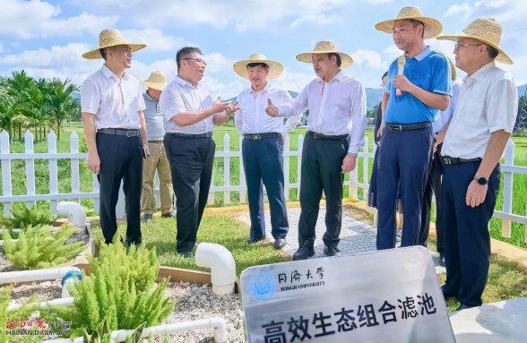 海南省委書記馮飛、省長(zhǎng)劉小明視察三亞資源化利用試點(diǎn)項(xiàng)目